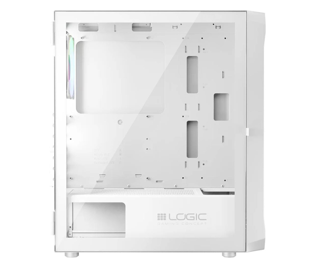 LOGIC CONCEPT Logic Portos ARGB Midi USB 3.0 Biała AT-PORTOS-20-0000000-0002 - 1172263 - zdjęcie 6